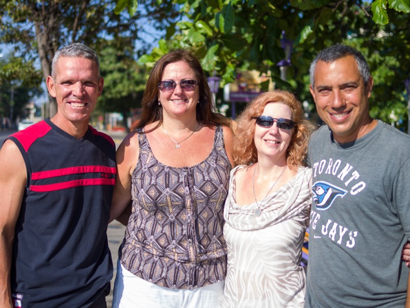 Carlos, Judy, Elaine and Arturo