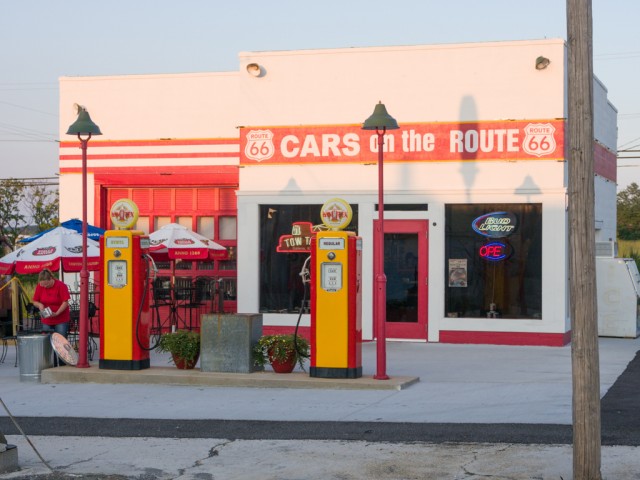 Cars on the Route, Galena, Kansas