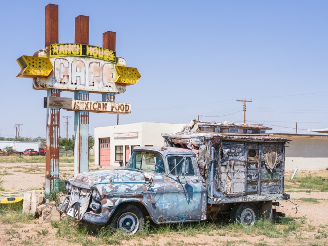 Route 66, Tucumcari, New 