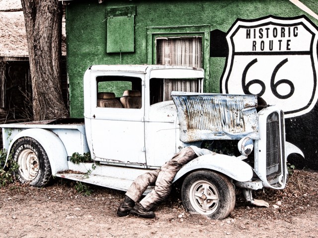Seligman, Route 66, Arizona