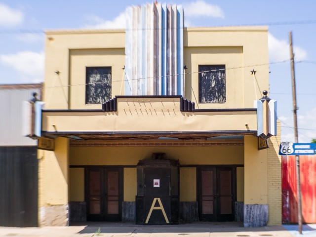 Avalon Theatre, Route 66, McClean, Texas