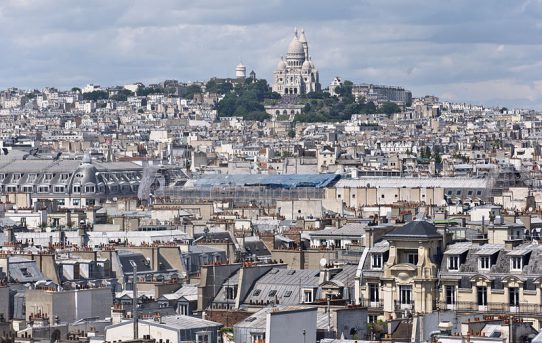 Sept 02, 2012, Paris, France. Montmartre and Surroundings