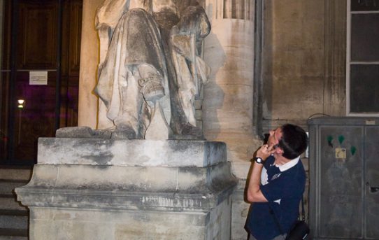 Sept 11, 2012.  Arrival in Avignon and a Drunken Evening Promenade