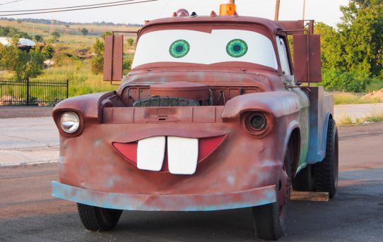 Aug 19 - Mostly Missouri, Meeting Tow Mater in Kansas and Oklahoma at Night