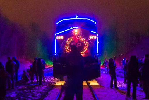 CP Rail Holiday Train.  November 28, 2013