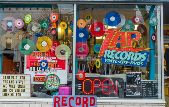 A Visit to Zap Records in Cobourg