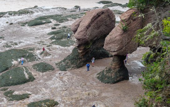 Sept 3, 2018.  Hopewell Rocks, New Brunswick to Halifax, Nova Scotia