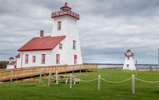 Wood Island and Cape Bear Lighthouses, Prince Edward Island