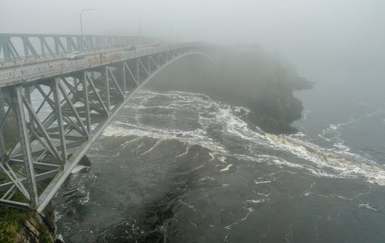 Sept 13, 2023 - Reversing Falls, St. John, New Brunswick